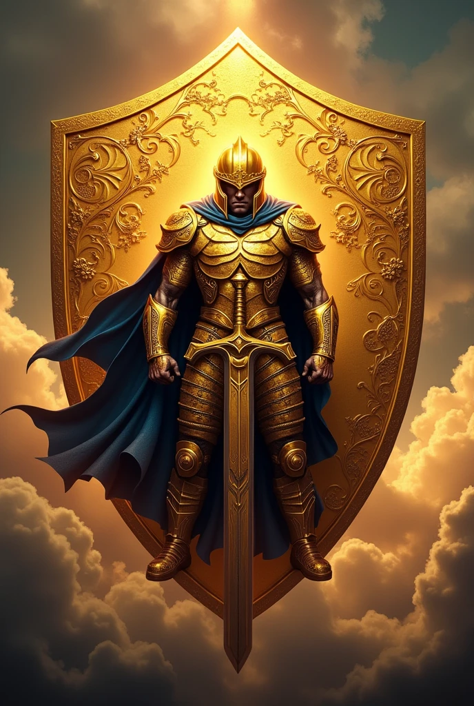 Golden Warriors football shield