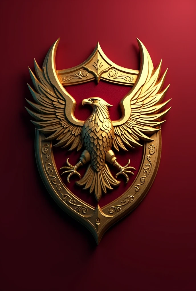 Golden Warriors football shield 