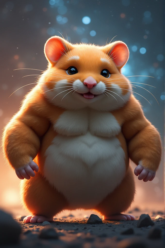 Very strong hamster make it look most strongest in universe