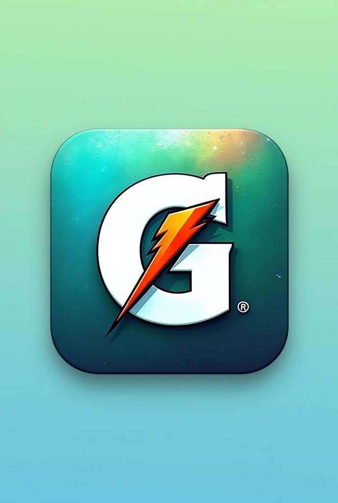 make iPhone Appstore app with Gatorade brand style, but the illustration you give me is of the application icon, like the icons that appear in the applications when we are going to download them