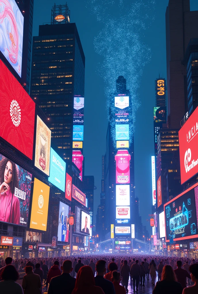 ew your city time square all boards showing elian