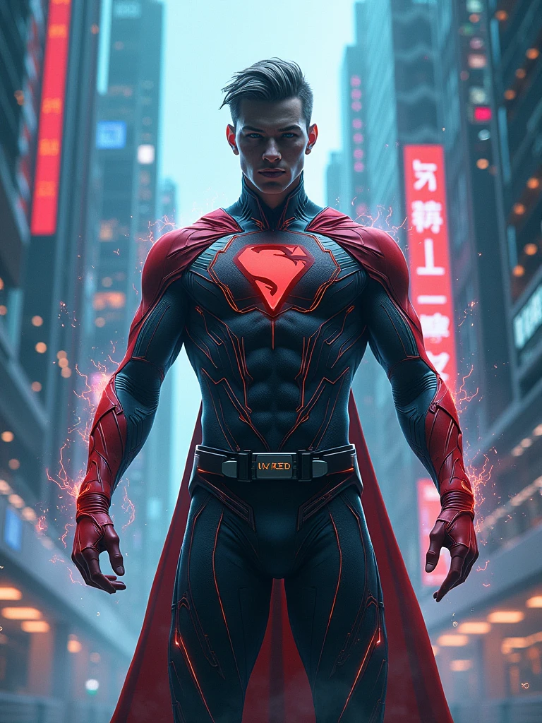 a web developer as super hero