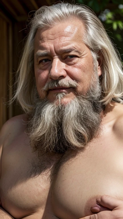 （（（Solitude、Alone、individually）））、（（Senescence、senile））、Wrinkles、（（（one old man）））、Older、White hair、hairy pubic、Hirsutistic、very old、Beard、（（（fat guy）））、Rounded、Fat、、（（Obese））、Raised sexy、Pose for it、Shyness blush、No clothes、big breasts exposed cleavage、Old king style、（mtu、male people、Male、ember、ember、The male）、