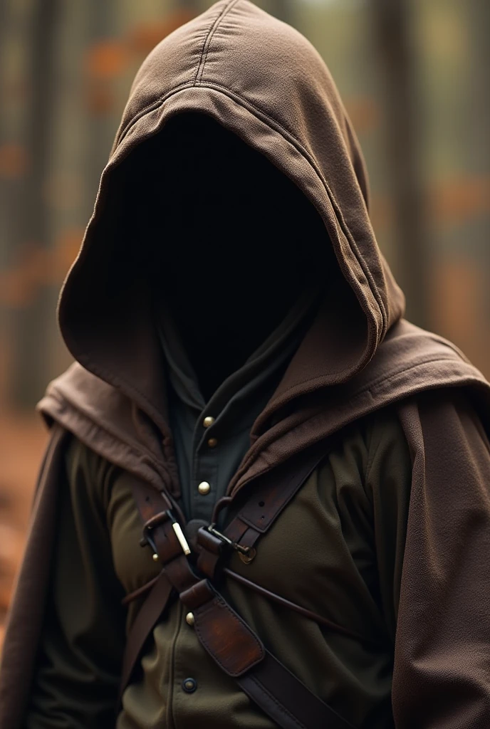 Instead of black, let his hood be brown