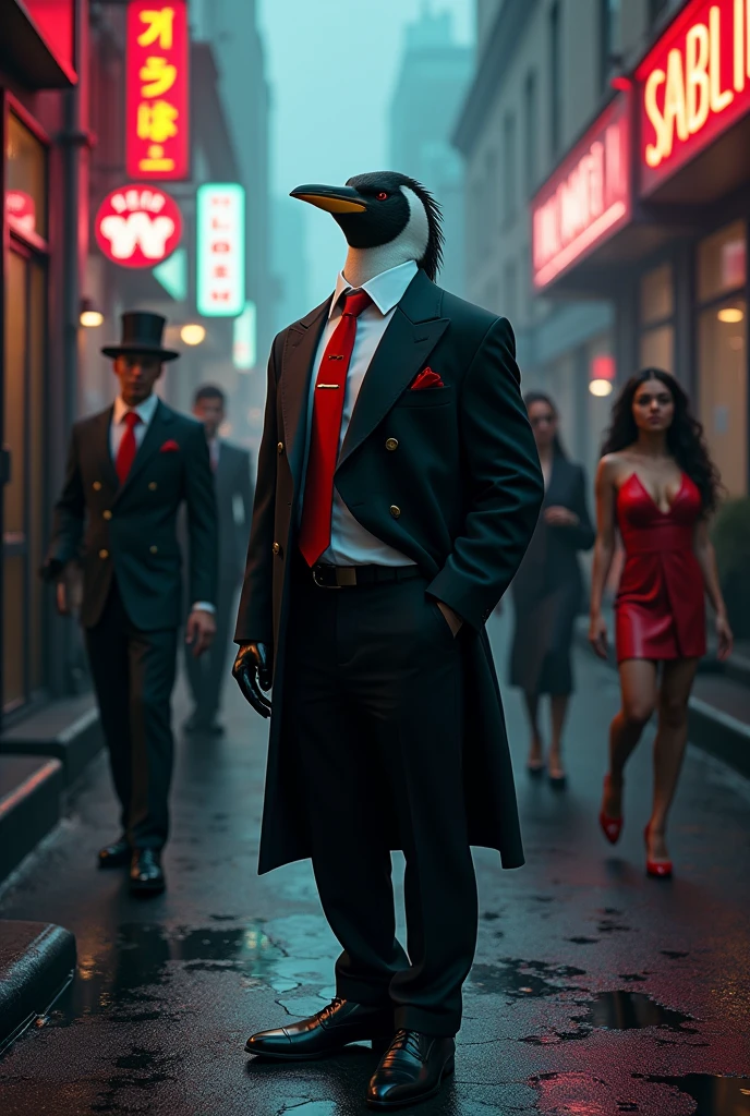 A penguin pimp