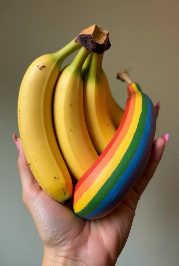 rainbow banana
