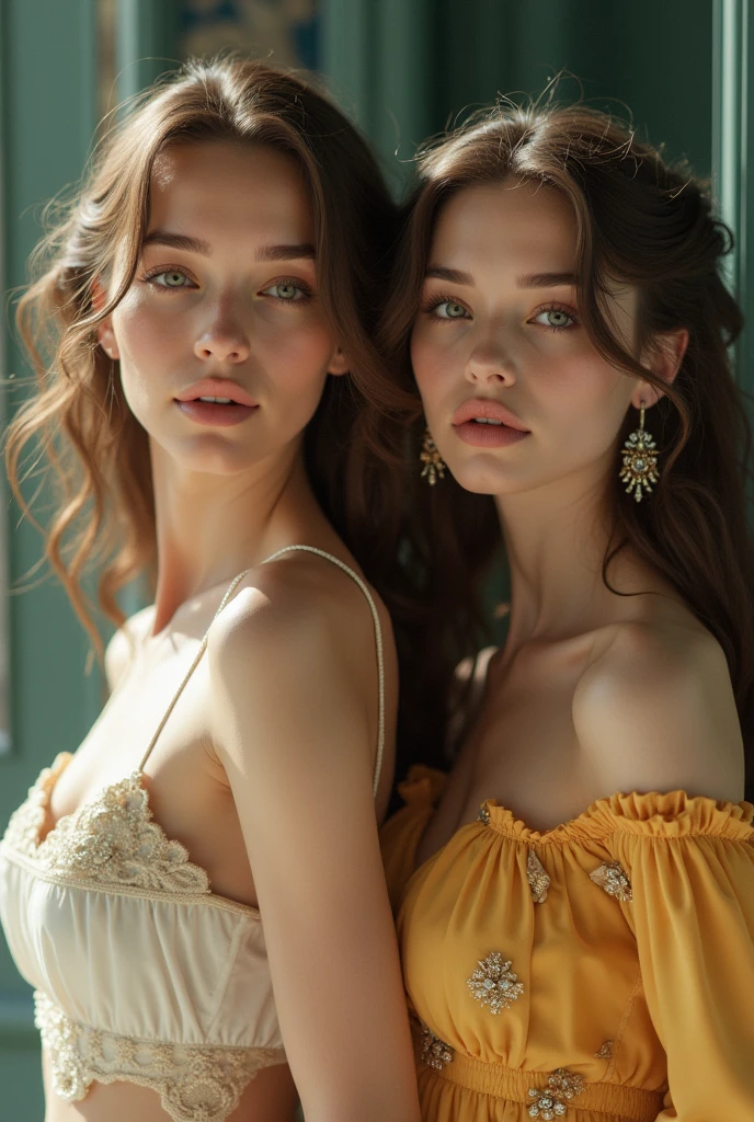 beautiful Ukrainian models posing
