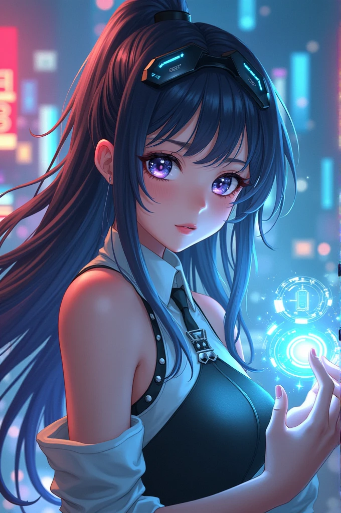 Create World Smart And Hottest Girl In Anime Face