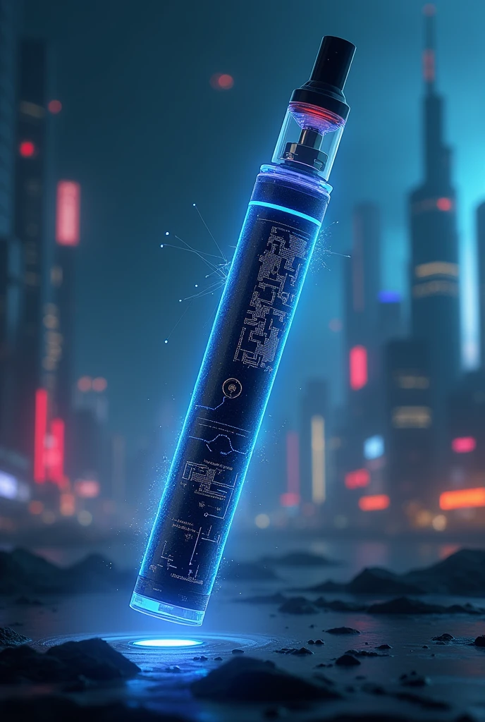 animated electronic cigarette