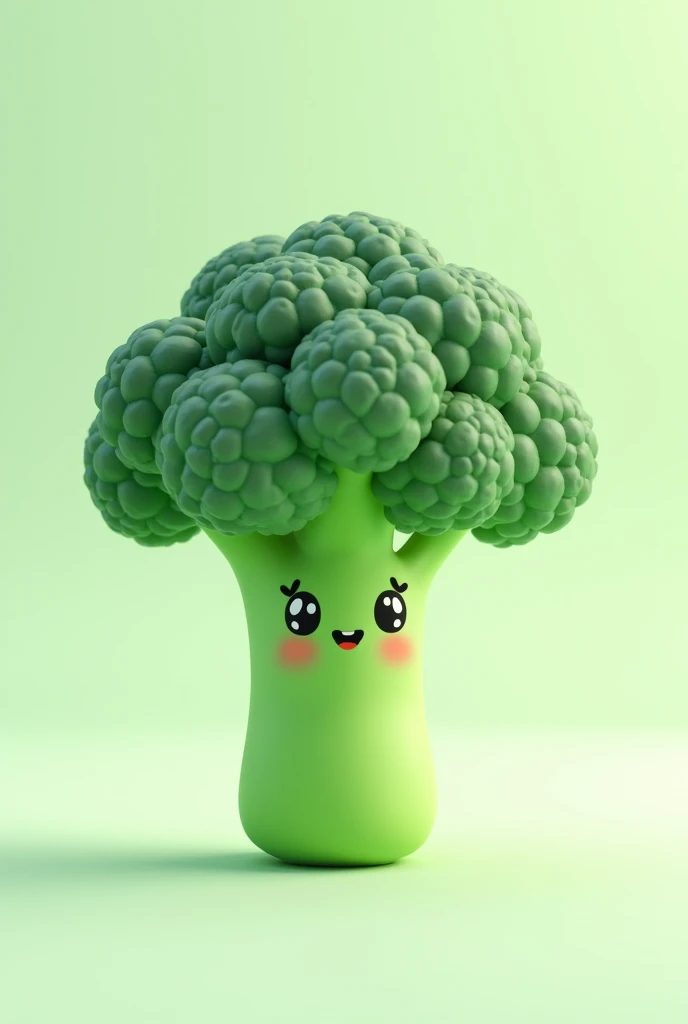 Cute 3D Broccoli