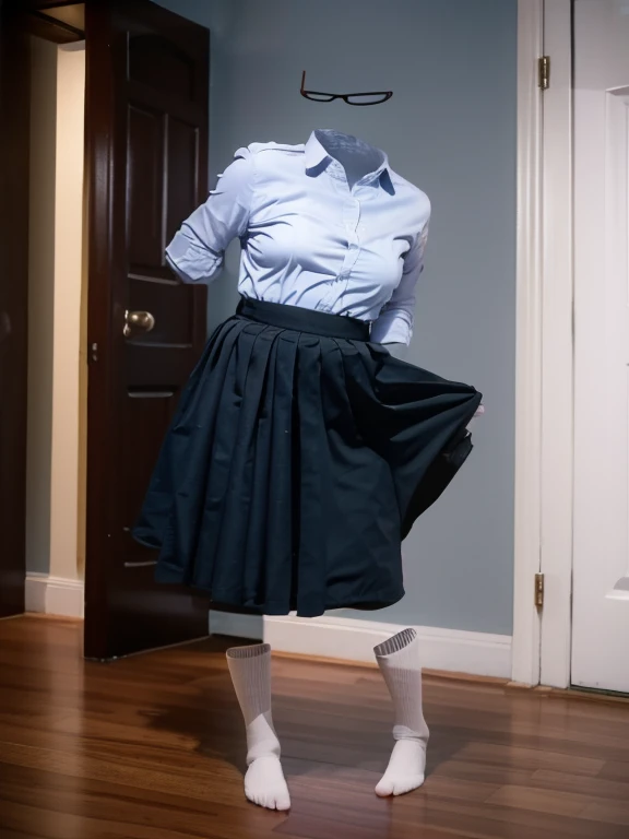 You can even see the feet, (Arch your back), Be patient with peeing, mini skirt, (From below), uniform, (can not see, No humans, Headless, Faceless:1.5), Cute , (8k, RAW Photos, Highest quality, masterpiece:1.2), (Realistic, photo-Realistic:1.37), Photon Mapping, Radio City, ((Hasselblad Photography)), Physically Based Rendering, whole body, socks