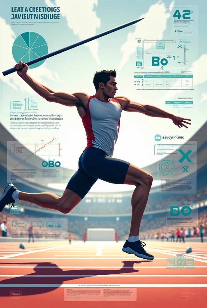 Technology Behind the Javelin Throw the posters