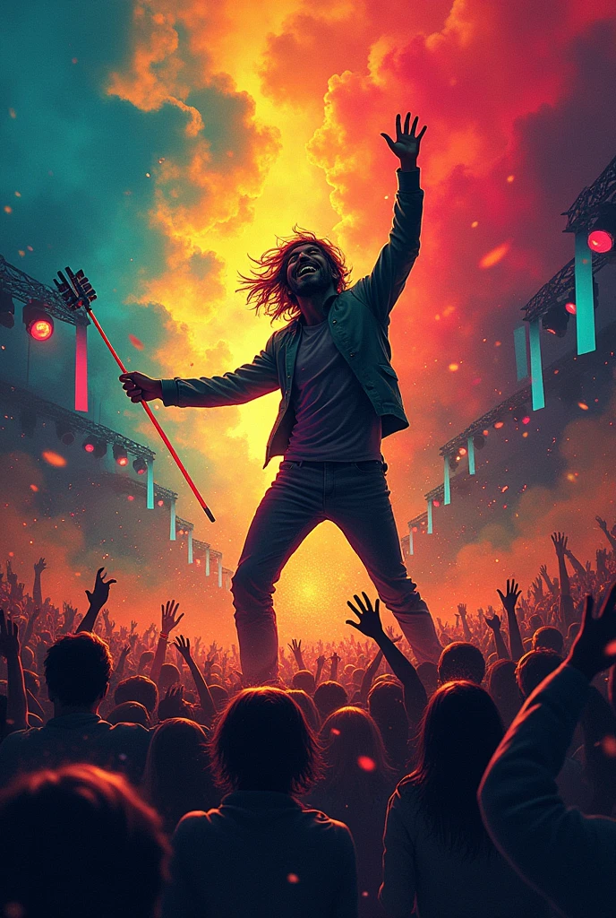 Music poster without text