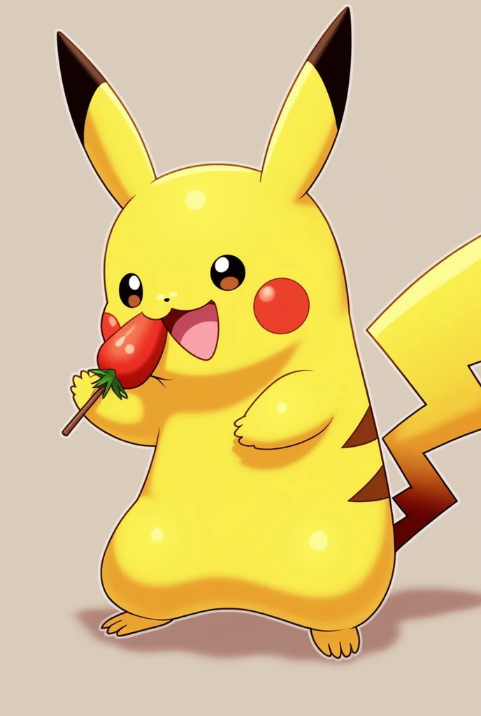 pikachu eating like gaku with this resolution 112 x 112 and 4096 x 4096 pixels and squared