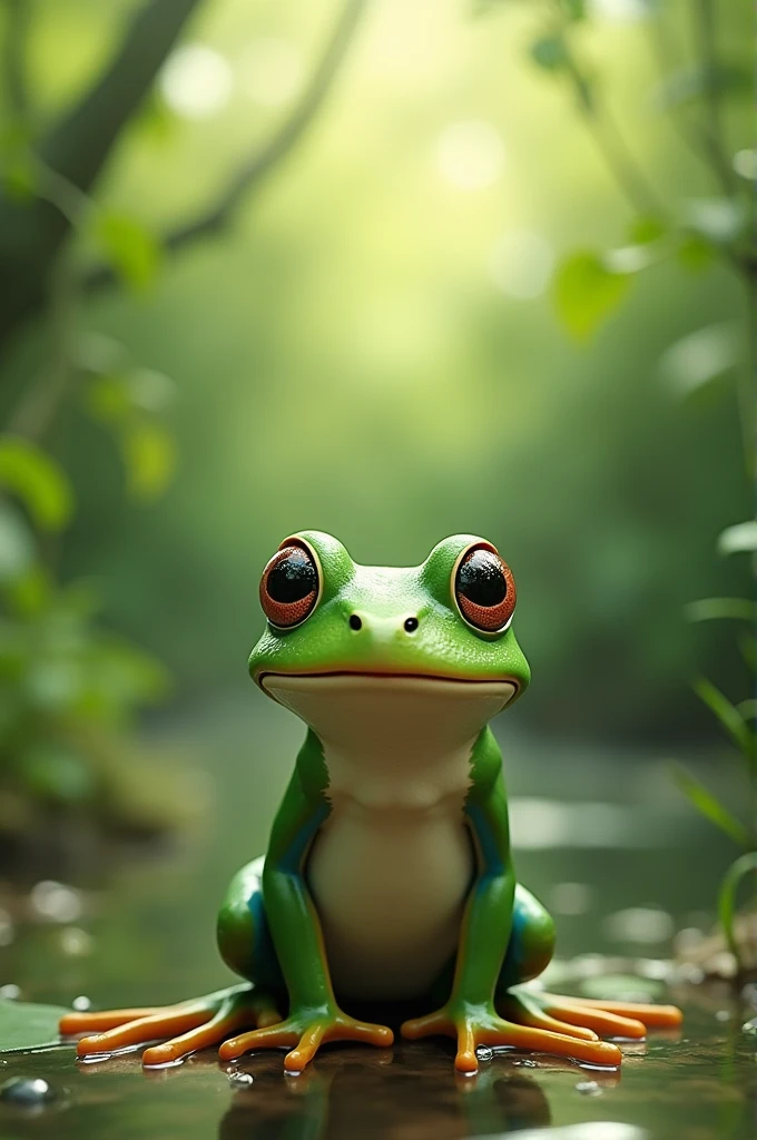 A frog