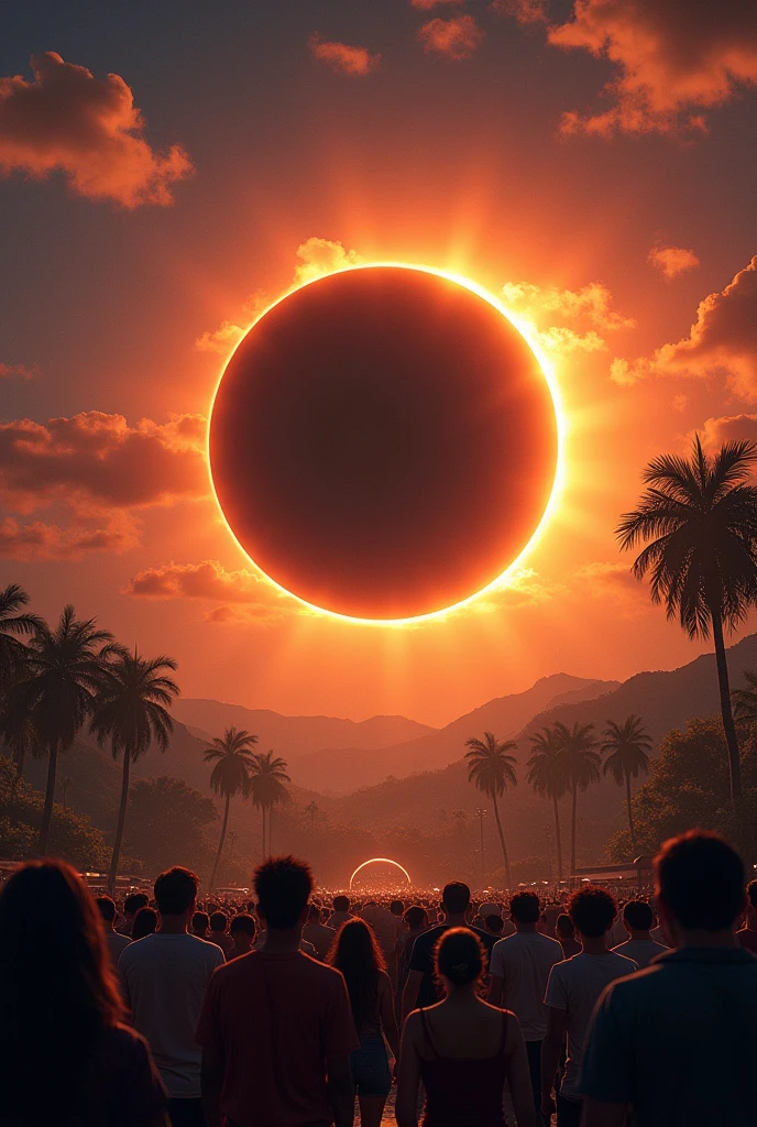 Fake news about a total eclipse in Brazil on the 12th/08/2024 at 7pm