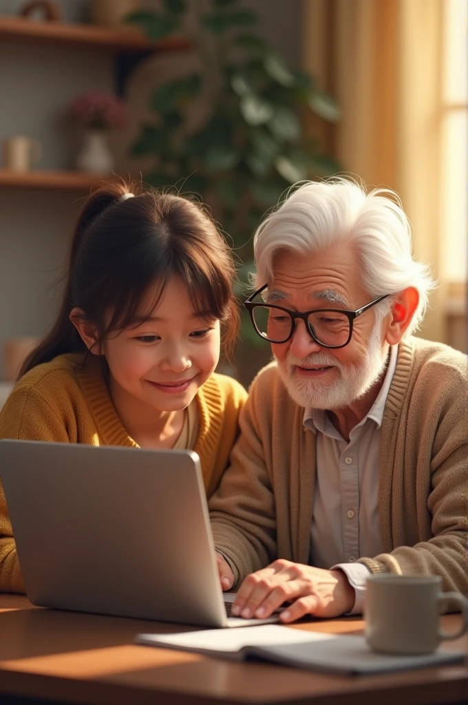 Help old people with technology