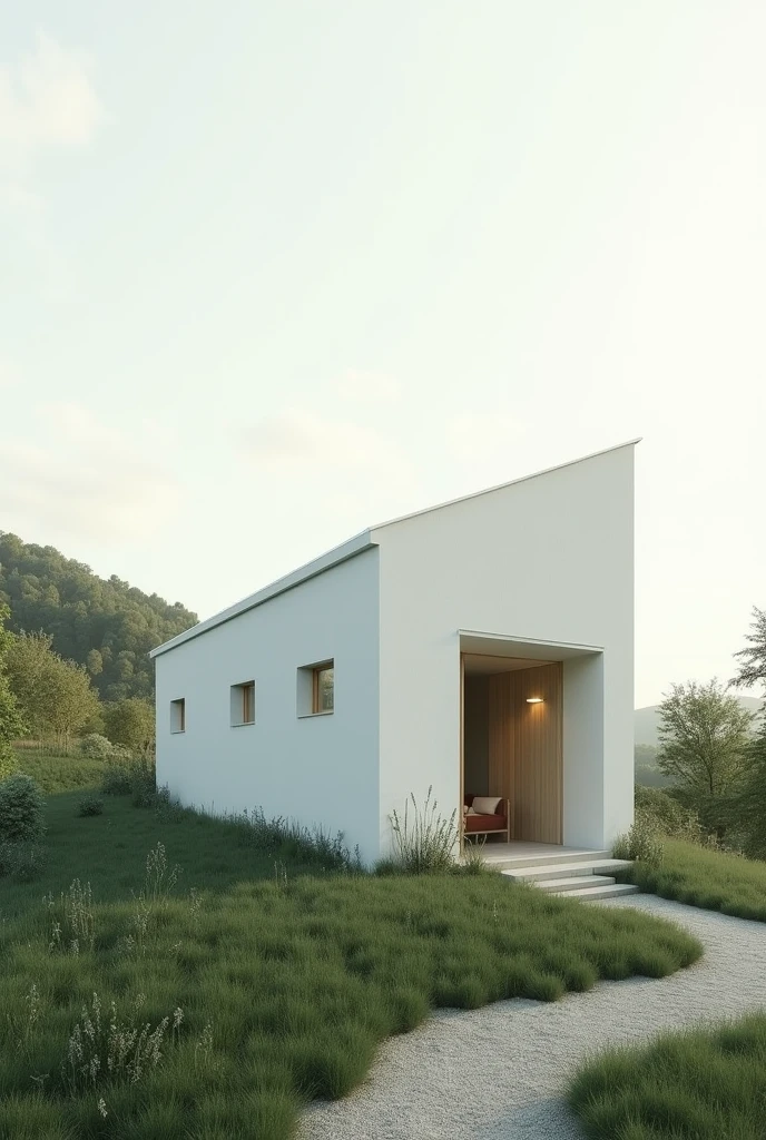 One and one house