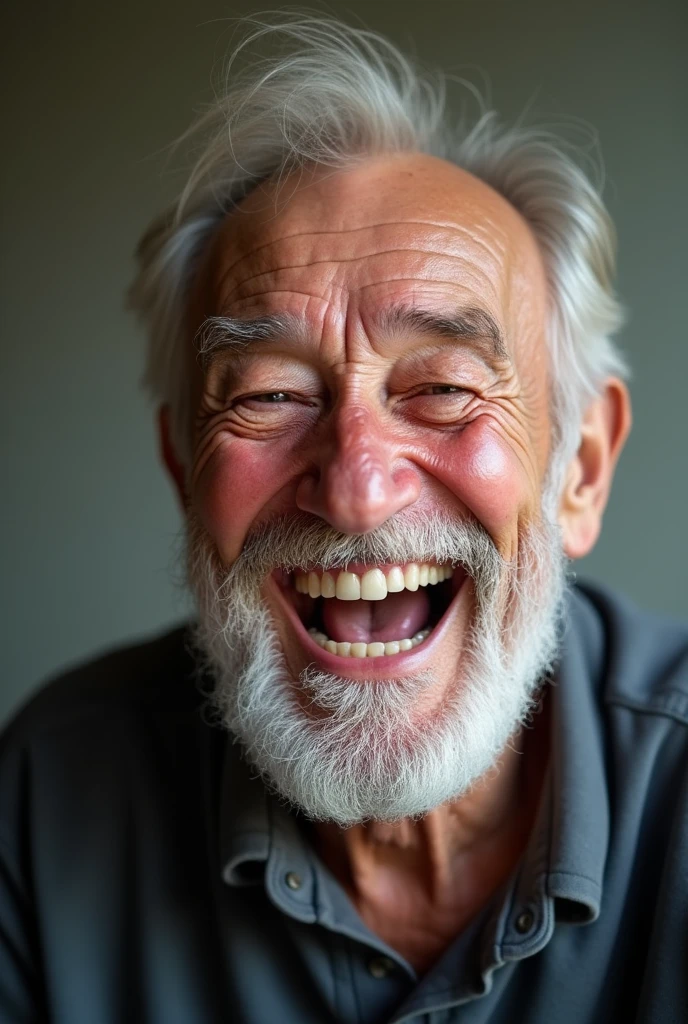 Real Laughing Old Man