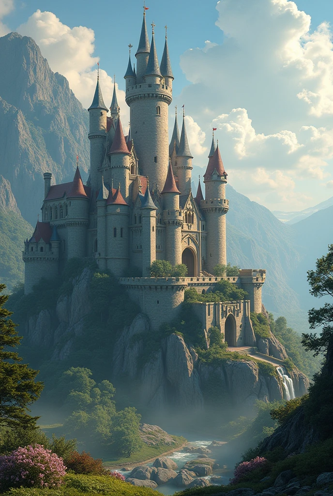 Could make a castle with unicorns in a magical land 
