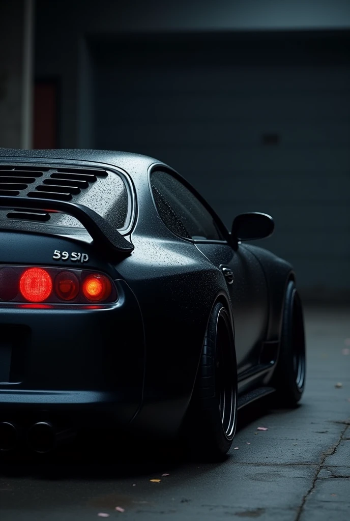 Toyota supra mk4 1993 model with dark background