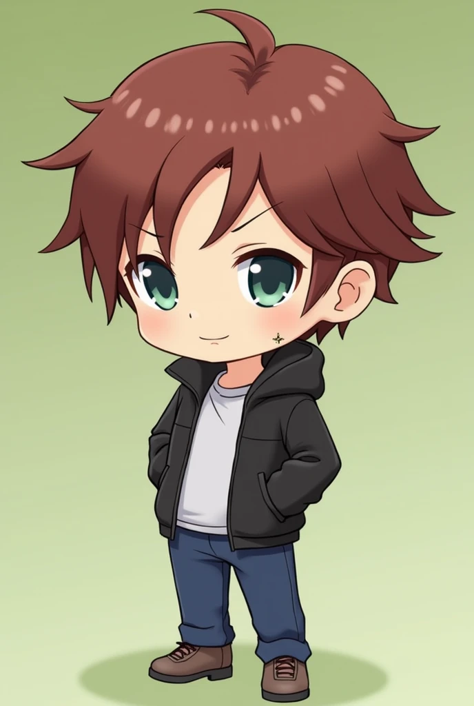 Nendoroid, anime figure(style), Your boyfriend game, Peter, Peter Donbar, Without background.