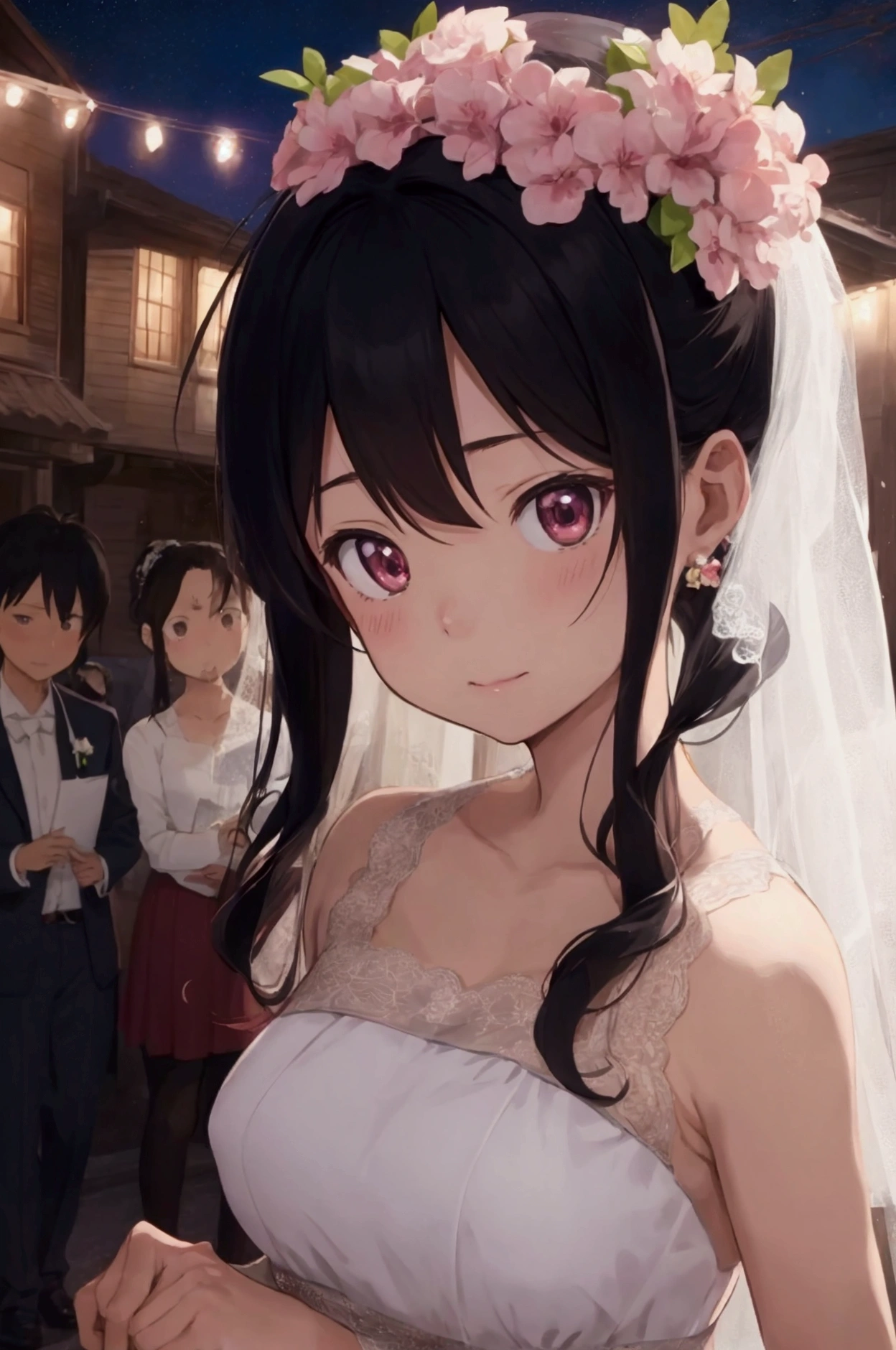 Shinichi and Ran's wedding