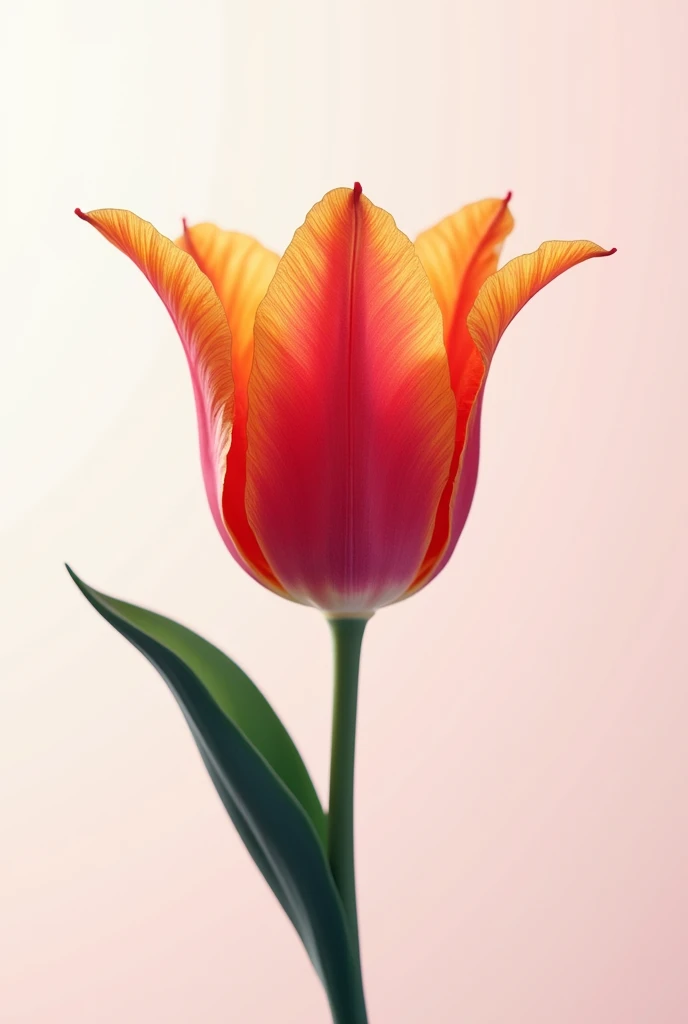 Tulip and makeup logo