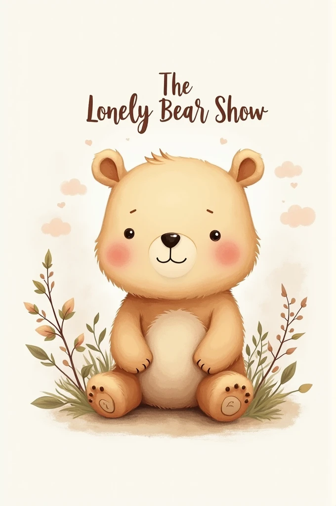 Create a watermark that says the lonely bear show