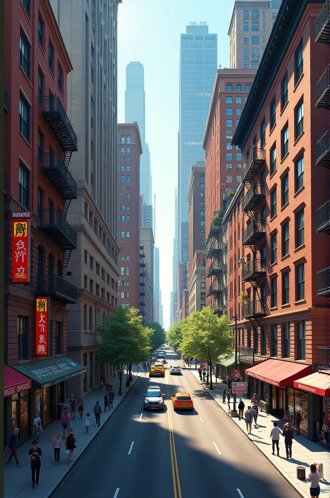 3 streets that are parallel with each other