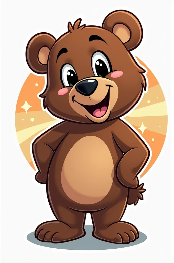 Give me a logo that says The Soly Bear Show