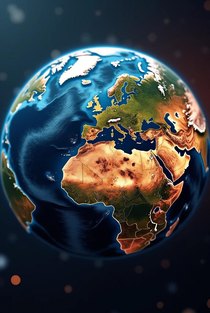 Planet Earth in global warming