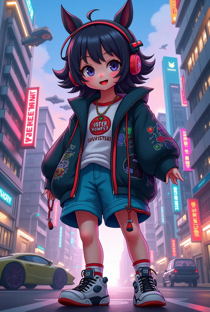 Anime X Nerd in text