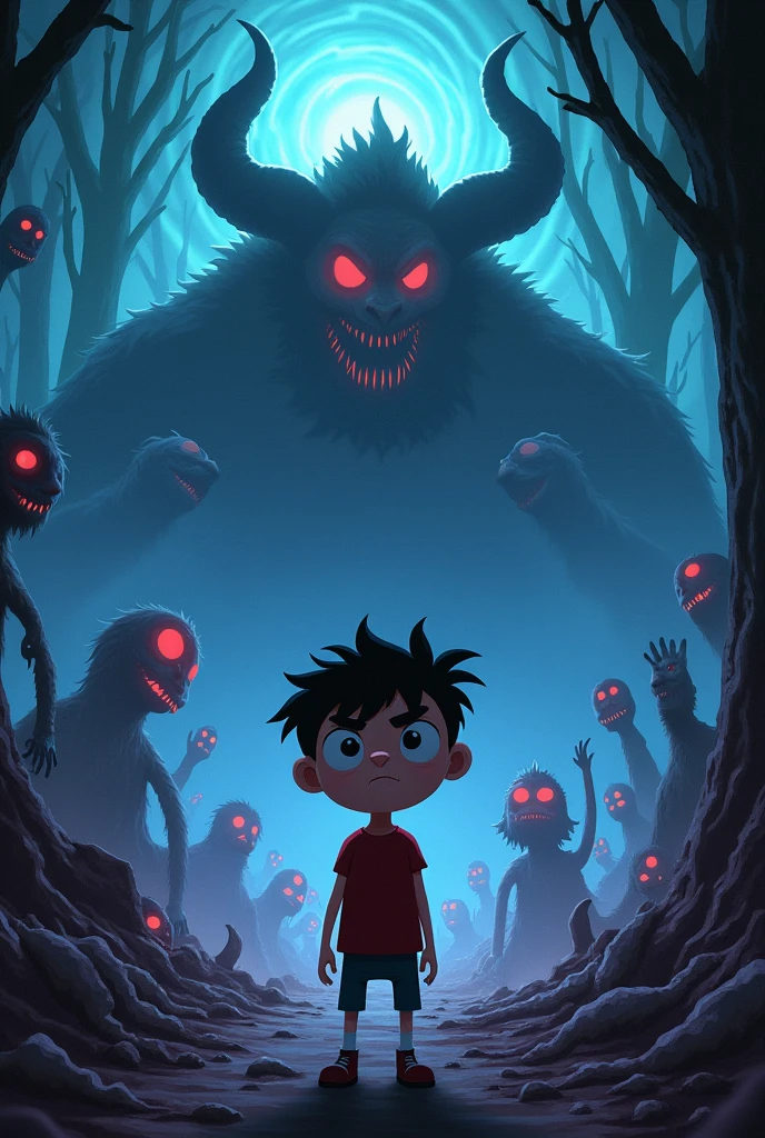 Dipper from Gravity falls is the last one standing against bill and his minions