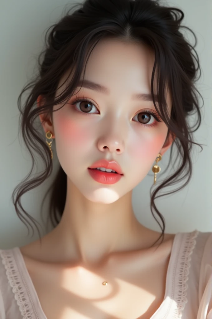 Wonyoung as ulzzang girl