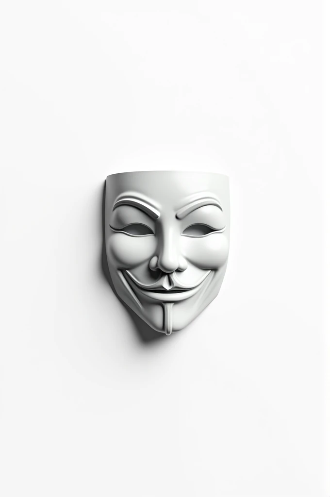 rpg illustration white background Simple Theatrical Mask