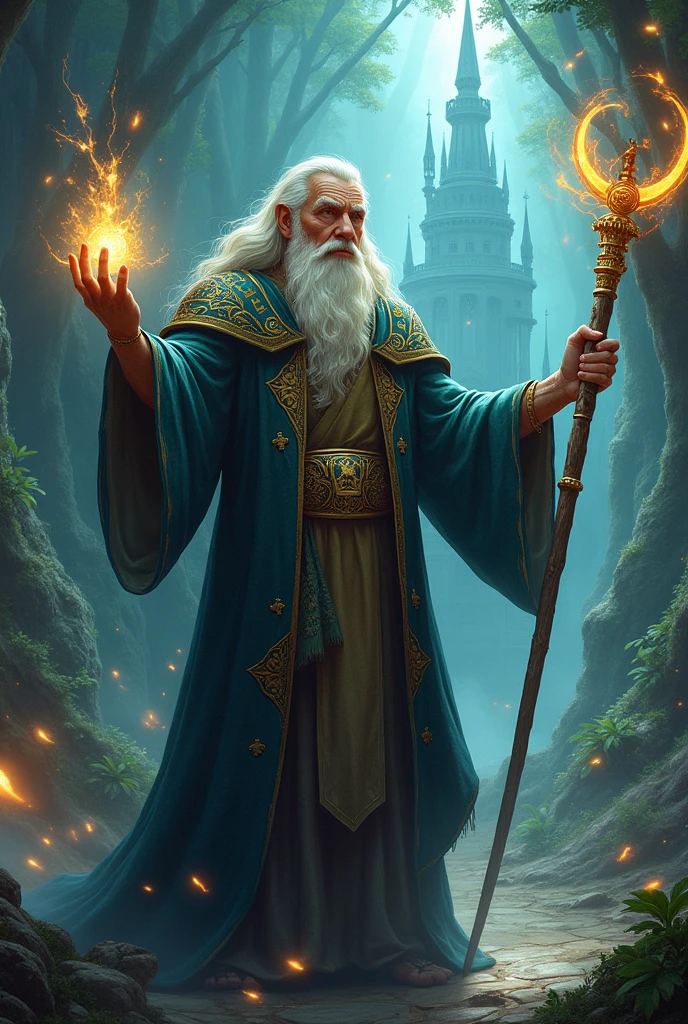 In a distant kingdom, There lived a magician named Arion, known for his wisdom and spells