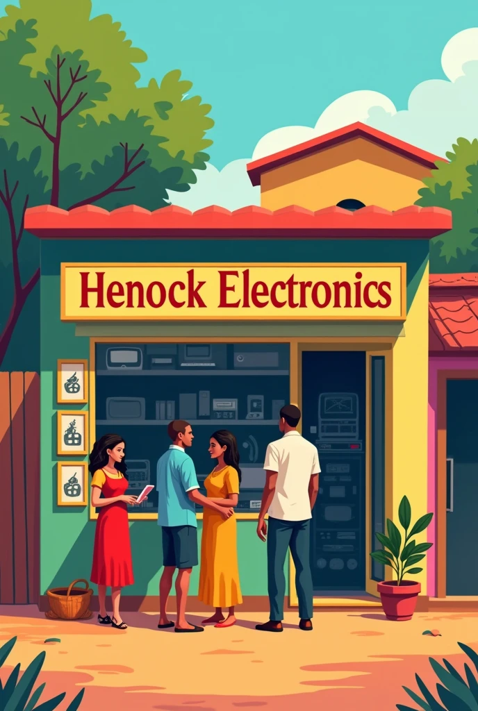 Henock Electronics seller home ,
'Henock Electronics' banner $
1 seller 3 buyyer people small photo under home non faith ethiopia people coloured