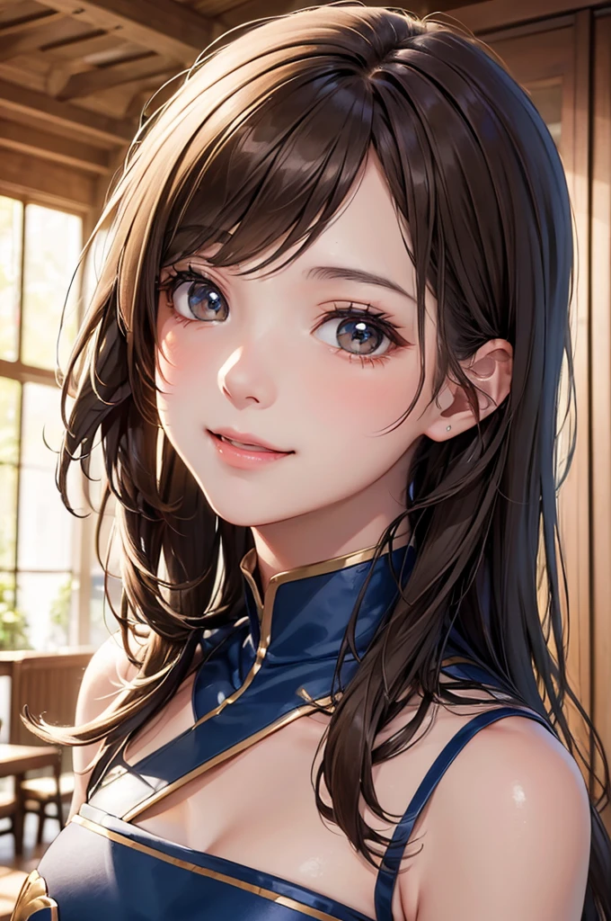 (High quality, High resolution, Fine details), (shh pose), (Lick fingers), (Licking index finger), solo, curvy adult women, sparkling eyes, (Detailed eyes:1.2), (sticking out her tongue), smile, blush, Sweat, glowing skin, Oily skin, Soft tones, shallow depth of field, professional studio lighting, cinematic composition, dramatic shadows