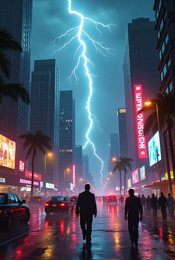 storm in the city of miami gta