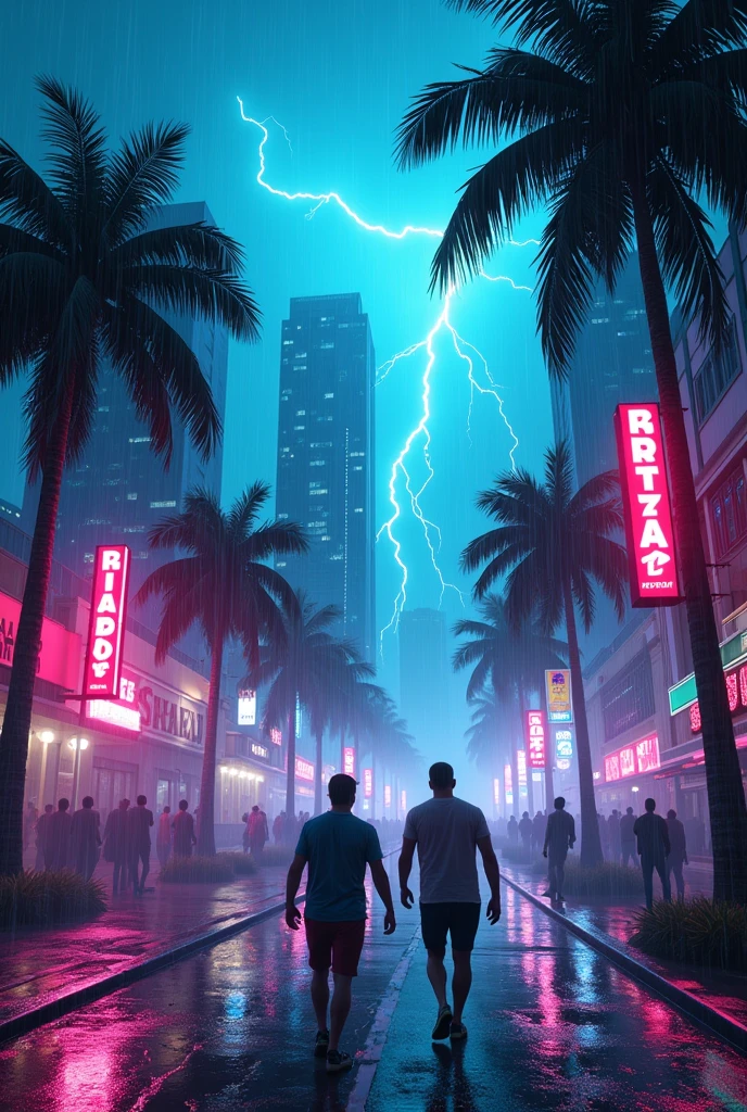 storm in the city of miami gta