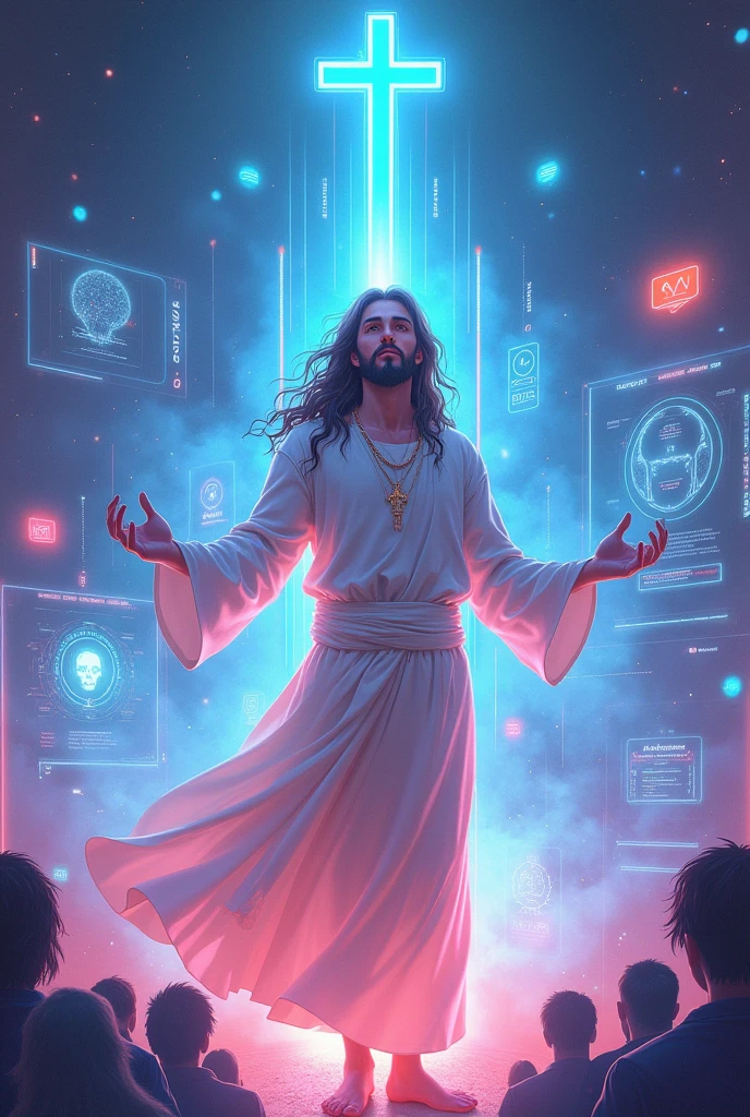 Jesus as online streamer
Like anime