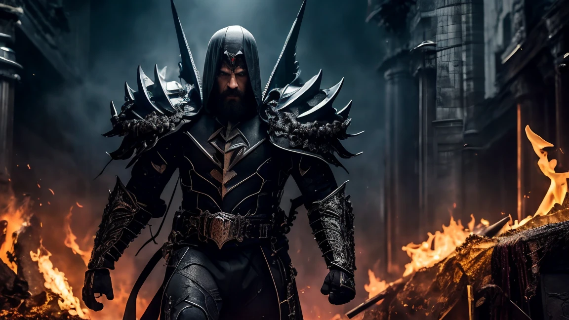(Messenger from bright:1.4),Look up from the bottom up,bright,darkly,magma,flame,(A strong sense of oppression:1.4),(Purple flame:1.3),fresh blood on the ground,blood pond,Dripping blood,Skeleton remains,((Super huge, Thick and sharp giant claws)),(((Black antique hideous scales))),(((The scales are covered with thick barbs)))((Super thick and terrifying scales)),(Black scales cover the whole body:1.4),((Bloodthirsty and murderous devil man)),combats,Ugly face,full body pov,Black lightning streaked across the sky,(((A tumbling thick sea of clouds is at your feet))),(There was blood everywhere),((Blood dripped from between the paws)),(stereoscopic perspective:1.4),Works of masters,super-fine,4K resolution,high qulity,Movie Lighting,High picture detail,Detailed pubic hair,Epic shooting
