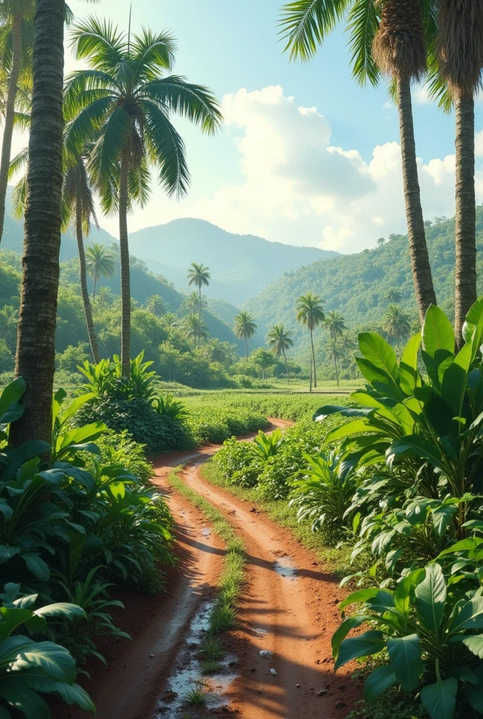 generate an image that links the INSUFFICIENT FINANCING of payments for environmental services and informal land ownership. that does not have text