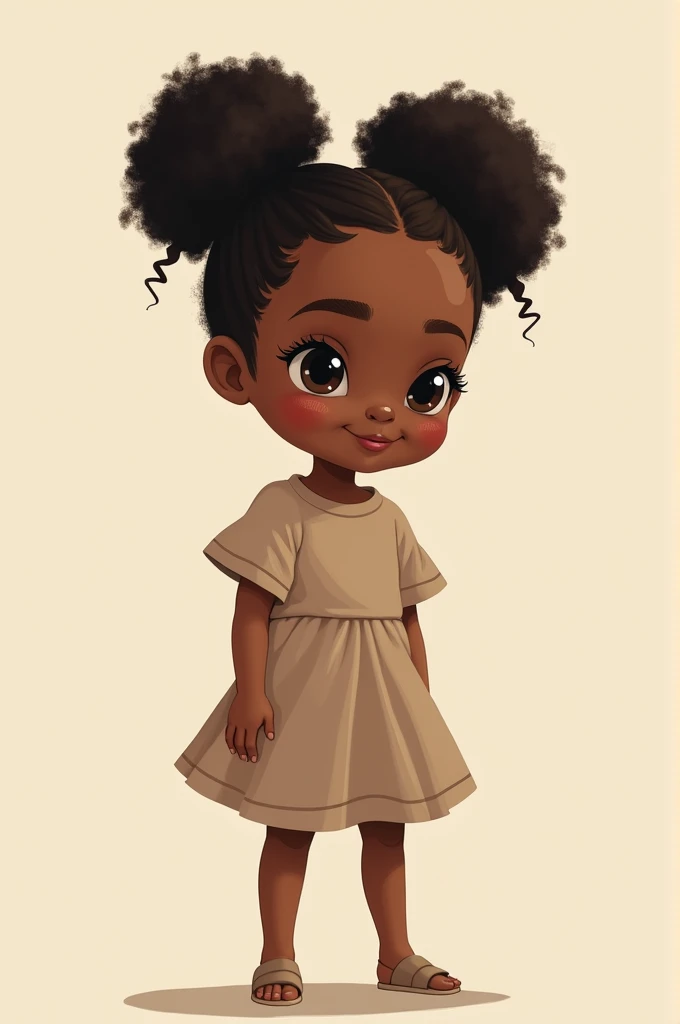 A black 7; years girl