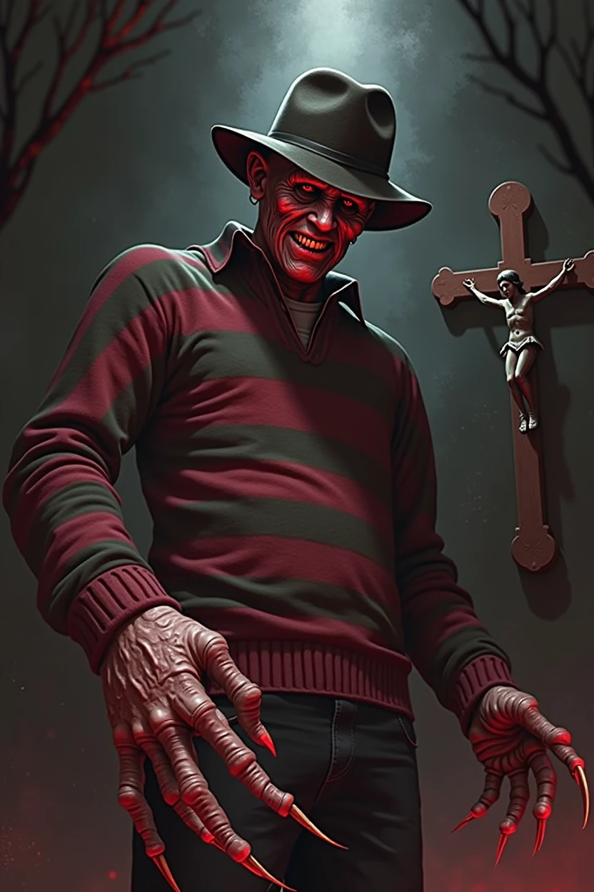 One, Two, Freddy's Coming For You
Three, Four, Better Lock Your Door
Five, Six, Grab A Crucifix
Nine, Ten, Never Sleep Again