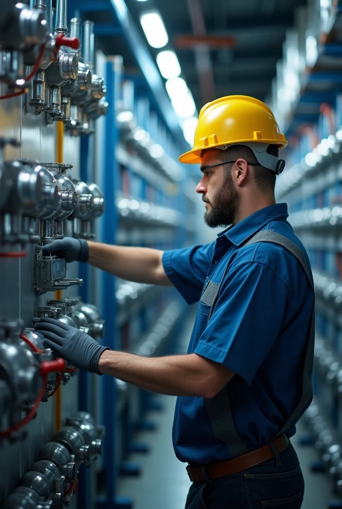 mechanical engineer in industrial refrigeration industry