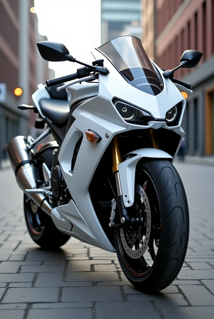 Kawasaki z1000 Branca