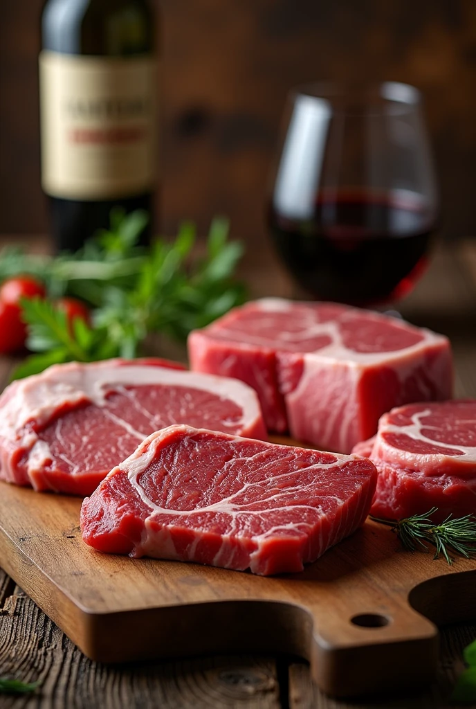 Image to promote butchery products