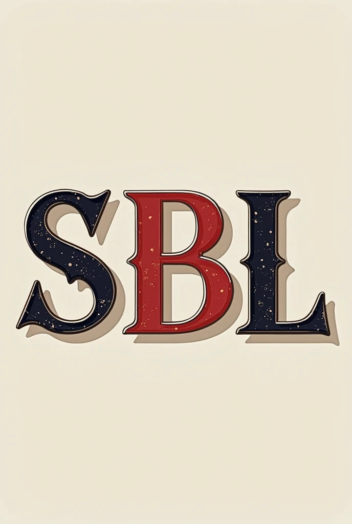 I need a logo with the letters SBL since it is for a clothing store
